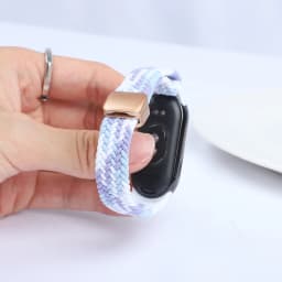Magnetic Braided Strap for Xiaomi Mi Band 10 Accessories Breathable Nylon Bracelet Belt Pulseira Correas Xiaomi Mi Band 9 8 2026