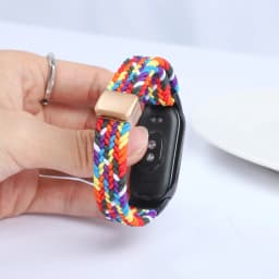 Magnetic Braided Strap for Xiaomi Mi Band 10 Accessories Breathable Nylon Bracelet Belt Pulseira Correas Xiaomi Mi Band 9 8 2026