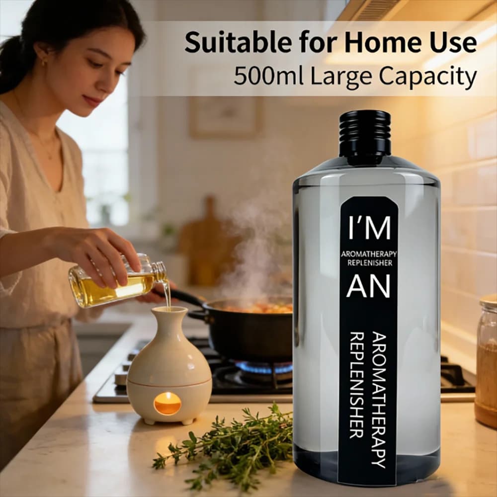 500ML Flameless Aromatherapy Hotel Hilton Lasting Aromatherapy Supplement Essential Oil for Air Home humidifier Aroma MachineNew