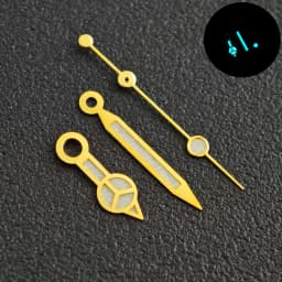 28.5mm Aseptic Dial Suitable for NH34/NH35/NH36 Movement Blue-Green Luminous Dial Replacement Part Watch Watches Dial