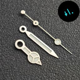 28.5mm Aseptic Dial Suitable for NH34/NH35/NH36 Movement Blue-Green Luminous Dial Replacement Part Watch Watches Dial