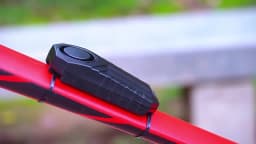 113dB Bike Anti-Theft Alarm with Remote Wireless Anti-Theft Motorcycle Alarm Triggered Vibration Sensor for Electric Scooter