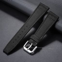 Nylon Canvas Watch Strap for IWC Pilot 20mm 21mm 22mm Strap Waterproof Sport Watch Strap Cowhide Wrist Belt Men Women Bracelet