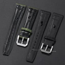 Nylon Canvas Watch Strap for IWC Pilot 20mm 21mm 22mm Strap Waterproof Sport Watch Strap Cowhide Wrist Belt Men Women Bracelet