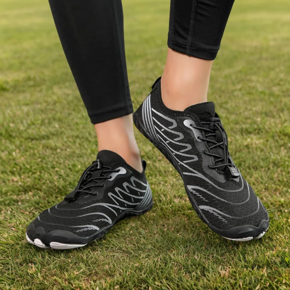 Grounding Shoes with Copper Grounded Footwear Non Slip Breathable Aqua Shoes Flexible Lightweight Barefoot Shoes for Men Women