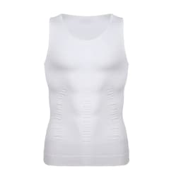 Men Compression Vest Sleeveless Shapewear Slimming Body Shaper Shirt Gym Workout Corset Tummy Control Tank Top Abs Abdomen