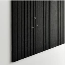Slatted wall panels, Office Wall decoration of felt Bulletin board tiles, Office Pushpin Board Wall Organizer -12 packs (black)