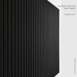 Slatted wall panels, Office Wall decoration of felt Bulletin board tiles, Office Pushpin Board Wall Organizer -12 packs (black)