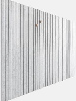 Slatted wall panels, Office Wall decoration of felt Bulletin board tiles, Office Pushpin Board Wall Organizer -12 packs (black)