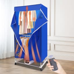 1200-1500W Portable Travel Clothes Dryer Machine PTC 5-layer Heating for Apartments, New Generation Electric Clothes Drying