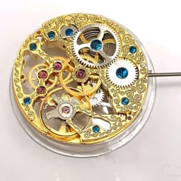 Analog Hollow skeleton 6497 ST3600 Watch Movement Replacement Small Second Hand at 9 o'clock Handwind Movement Accessories
