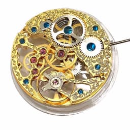 Analog Hollow skeleton 6497 ST3600 Watch Movement Replacement Small Second Hand at 9 o'clock Handwind Movement Accessories