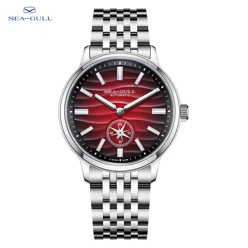 Seagull 2025 New Natural Series Men Watch Automatic Mechanical Watch Polaris Sub Dial Luminous Luxury Dress Men Wristwatch 6180