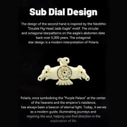 Seagull 2025 New Natural Series Men Watch Automatic Mechanical Watch Polaris Sub Dial Luminous Luxury Dress Men Wristwatch 6180