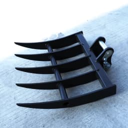 Free shipping, lawn rake attachment – suitable for small excavators, convenient for garden and farm work.