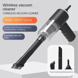 Handheld Portable Small Vacuum Cleaner Multi-Purpose Use for Cars And Household Compact Pump for Easy Cleaning