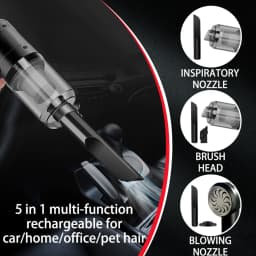 Handheld Portable Small Vacuum Cleaner Multi-Purpose Use for Cars And Household Compact Pump for Easy Cleaning