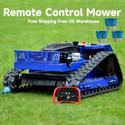 Free Shipping From Us Warehouse Wireless Remote Control Mower,Full Payment Robot Lawn Mower,All-Terrain Robotic Grass Cutter