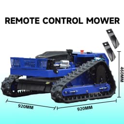 Free Shipping From Us Warehouse Wireless Remote Control Mower,Full Payment Robot Lawn Mower,All-Terrain Robotic Grass Cutter