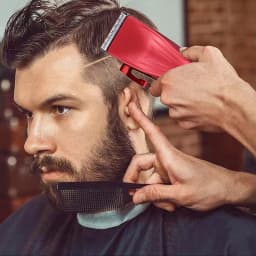 Cordless Hair Clipper And Trimmer Kit For Men - Professional Barber Clipper Machine, Rechargeable Outliner Trimmer