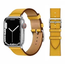 Leather Watch Band for Apple Watch Straps 46mm 44mm 41mm 45mm 38-42mm 40mm 49mm Bracelet iWatch Series 10-Ultra 9-8-7-SE-6-5-4-3