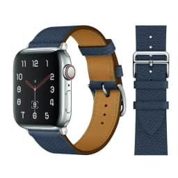 Leather Watch Band for Apple Watch Straps 46mm 44mm 41mm 45mm 38-42mm 40mm 49mm Bracelet iWatch Series 10-Ultra 9-8-7-SE-6-5-4-3