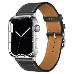 Leather Watch Band for Apple Watch Straps 46mm 44mm 41mm 45mm 38-42mm 40mm 49mm Bracelet iWatch Series 10-Ultra 9-8-7-SE-6-5-4-3