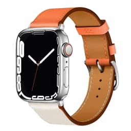 Leather Watch Band for Apple Watch Straps 46mm 44mm 41mm 45mm 38-42mm 40mm 49mm Bracelet iWatch Series 10-Ultra 9-8-7-SE-6-5-4-3