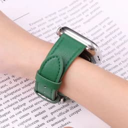 Leather Watch Band for Apple Watch Straps 46mm 44mm 41mm 45mm 38-42mm 40mm 49mm Bracelet iWatch Series 10-Ultra 9-8-7-SE-6-5-4-3