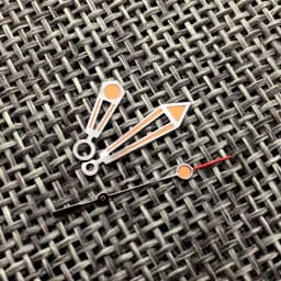 Modified Watch Hands for NH35/ NH36/SKX007/SBBN Movement Filled with White/ Oil Green Luminescent Watch Hand Replacement Parts