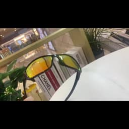 TAGION Sport Glasses Men's Polarized Sunglasses Night Vision Driving Goggles Yellow Lenses Brown Eyewear For Male