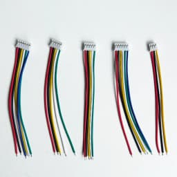10 PCS Mini Micro Female JST 1.25 1.25mm 2-Pin 2PIN /3/4/5/6P Pin Connector Plug with 80mm 100mm 150mm 200mm Wires Cables