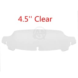 Black/Smoke/Clear4.5'' 7"10.5'' Windshield Fairing Windscreen Cover For Harley Electra Street Glide Touring 2014-up 2015-2019