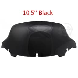 Black/Smoke/Clear4.5'' 7"10.5'' Windshield Fairing Windscreen Cover For Harley Electra Street Glide Touring 2014-up 2015-2019