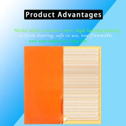 Silicone Heated Bed Heating Pad Waterproof 220/300/310/235/400MM 24V/220V for 3D Printer Ender3 CR10 Parts Hot Bed