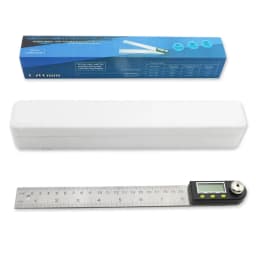 SHANHR 200mm/300 mm Digital Meter Angle Inclinometer Angle Digital Ruler Electron Goniometer Protractor Angle Finder