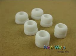 5mm Original Two Layer Silicone In-Ear Earphone Earbuds Ear Pads Covers Eartips Replacement Headphone Earplugs 6pcs/3pairs