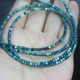 Natural Hematite Very Shining! Faceted Square Hematite Beads 15inch, For DIY Necklace Bracelat Jewelry Making