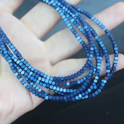 Natural Hematite Very Shining! Faceted Square Hematite Beads 15inch, For DIY Necklace Bracelat Jewelry Making