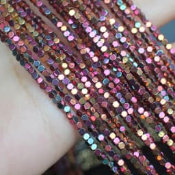 Natural Hematite Very Shining! Faceted Square Hematite Beads 15inch, For DIY Necklace Bracelat Jewelry Making