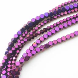 Natural Hematite Very Shining! Faceted Square Hematite Beads 15inch, For DIY Necklace Bracelat Jewelry Making