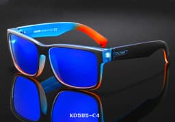 KDEAM Revamp Of Sport Men Sunglasses Polarized Shockingly Colors Sun Glasses Outdoor Driving Photochromic Sunglass With Box