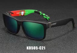 KDEAM Revamp Of Sport Men Sunglasses Polarized Shockingly Colors Sun Glasses Outdoor Driving Photochromic Sunglass With Box
