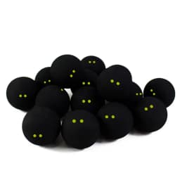 2 Pcs/ 4Pcs Rubber Squash Ball Double Yellow Point Squash Balls Training Speed Sports Rubber Bola Squash Ball Dot Squash Bola