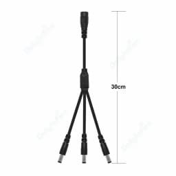 5.5mm 2.1mm 1 To 2/3/4/5/6/8 Way DC Power Splitter Cable 5V 12V Power Adapter Connector Cord For LED Strip Lights CCTV Camera