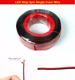 1m-100m RGB Led Connector 2pin 3pin 4pin 5pin LED Cable Extension Extend Cord Connector Wire For RGB RGBW Single Color LED Strip