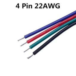 1m-100m RGB Led Connector 2pin 3pin 4pin 5pin LED Cable Extension Extend Cord Connector Wire For RGB RGBW Single Color LED Strip