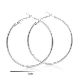New Fashion Geometric Hollow Circle Hoop Earrings Fashion Jewelry boucle o'reilles femmes Hyperbole Brincos For Women Gilrs Gift