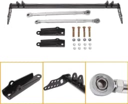 NEW Front Traction Control Lower Tie Bar Kit for 1992-2001 Honda Civic Acura Integra for 1993-1997 Honda DEL SOL