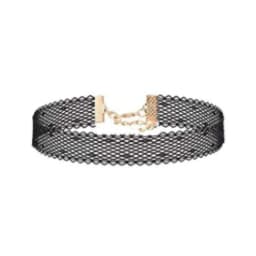 Handmade Velvet Lace Vintage Choker Necklace for Women Collar Torques Trendy Neck Jewelry Stretch Charm Gothic Punk Black Heart